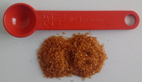 teaspoon (5g) of sugar