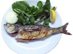 grilled oily fish