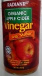 Radiant organic apple cider vinegar on thrivelowcarb.com